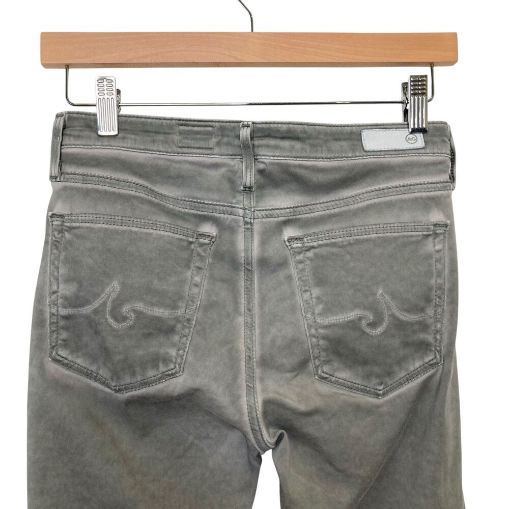 Adriano Goldschmied Anthropologie The Prima Crop Cigarette Jeans Pants Gray 26 - Picture 6 of 12